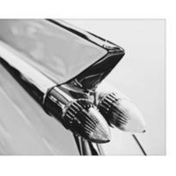 new PTM Images ✪ Cool Tail Lights ✪ Classic Car Framed Wall Art ✪ Art Deco - Picture 6 of 9